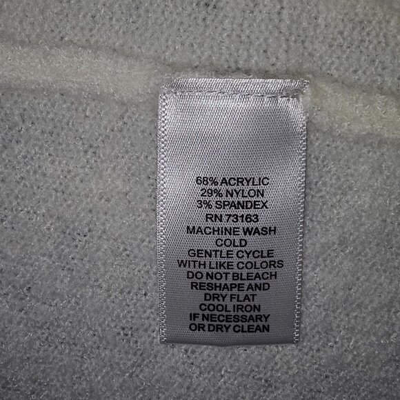 Cable & Gauge White XL/TG Knit Long Sleeve Sweater (RN #73163) - Picture 7 of 8